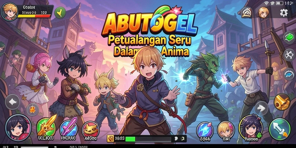 Tampilan menarik dari gameplay ABUTOGEL yang penuh aksi.