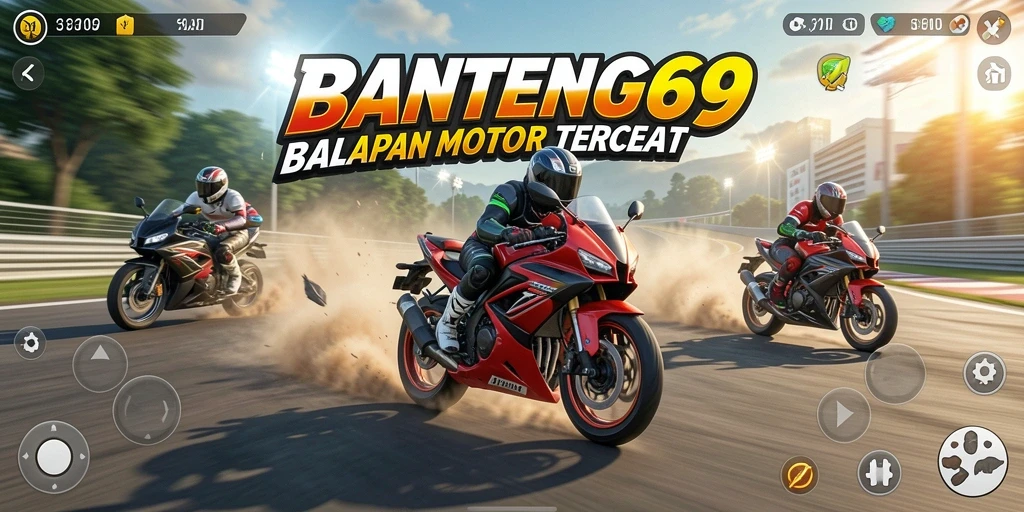 Tampilan gameplay seru di BANTENG69 dengan kecepatan tinggi.