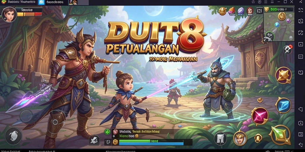 Gameplay seru dan grafis menakjubkan di DUIT8.