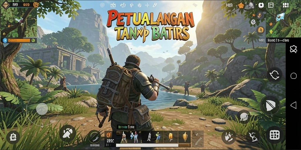 Gameplay H89 yang penuh petualangan di dunia terbuka.