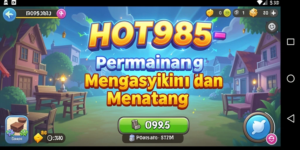 Tampilan gameplay HOT985 yang memukau dan menghibur dalam genre Idle.