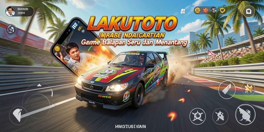 Tampilan gameplay <strong>LAKUTOTO</strong> yang mendebarkan dan menantang.