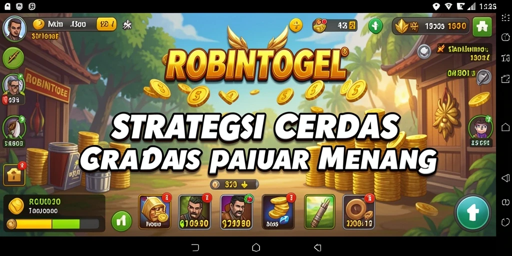 Screenshot menampilkan aksi menarik dalam strategi permainan ROBINTOGEL.