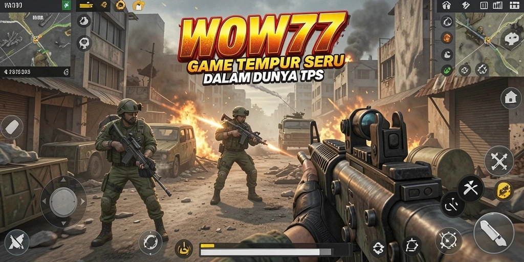Tampilan seru gameplay WOW77 dalam aksi penuh ketegangan.