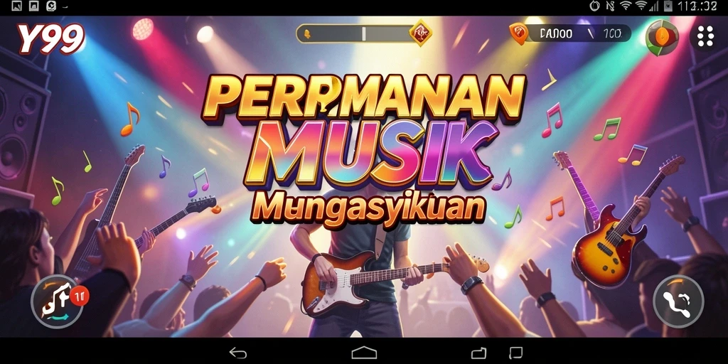 Tampilan gameplay <strong>Y89</strong> menunjukkan interaksi menyenangkan dengan musik.
